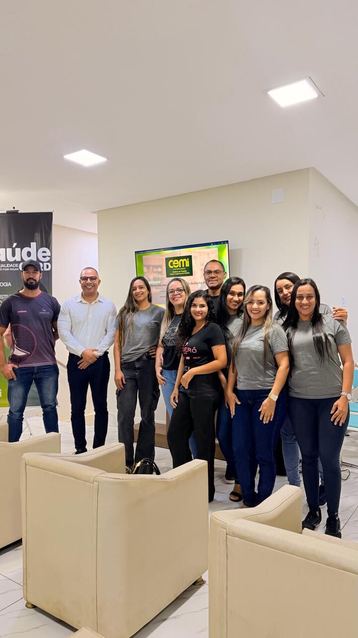 Equipe Janethe após a palestra